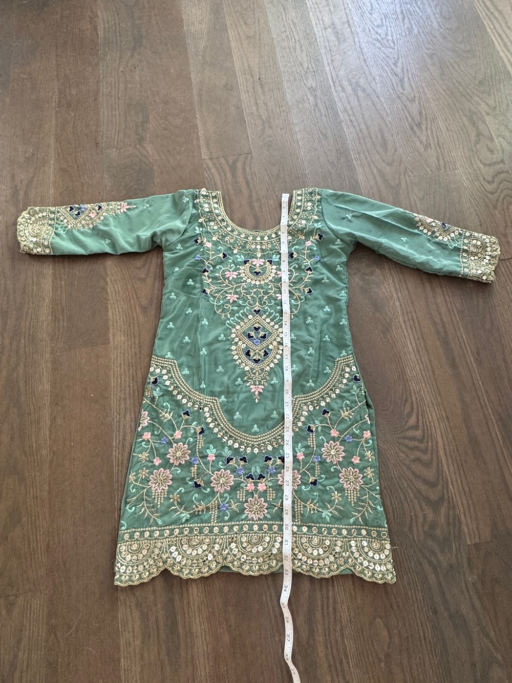 Pista Green Sharara Suit Heavy Embroidery Salwar Kameez Pakistani Wedding Outfit